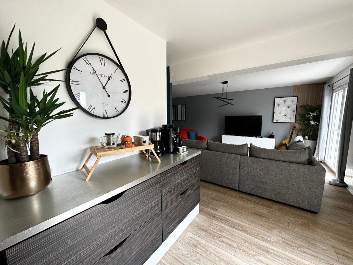 Villa Les Temps Heureux Exclusivement Familles Quimper Esterno foto