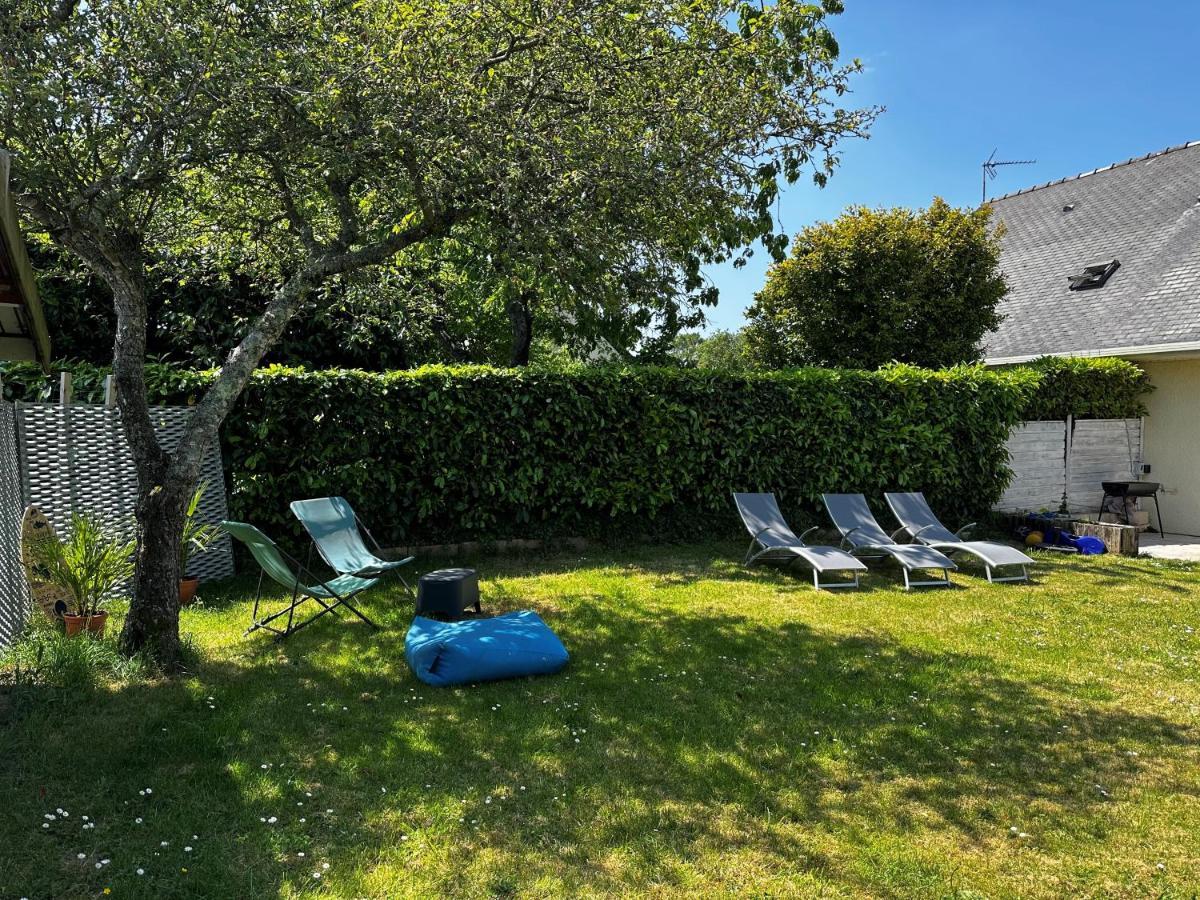 Villa Les Temps Heureux Exclusivement Familles Quimper Esterno foto